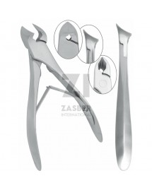 Shortcut Nipper, Lap Joint with Double Spring, Straight Handle, 12cm